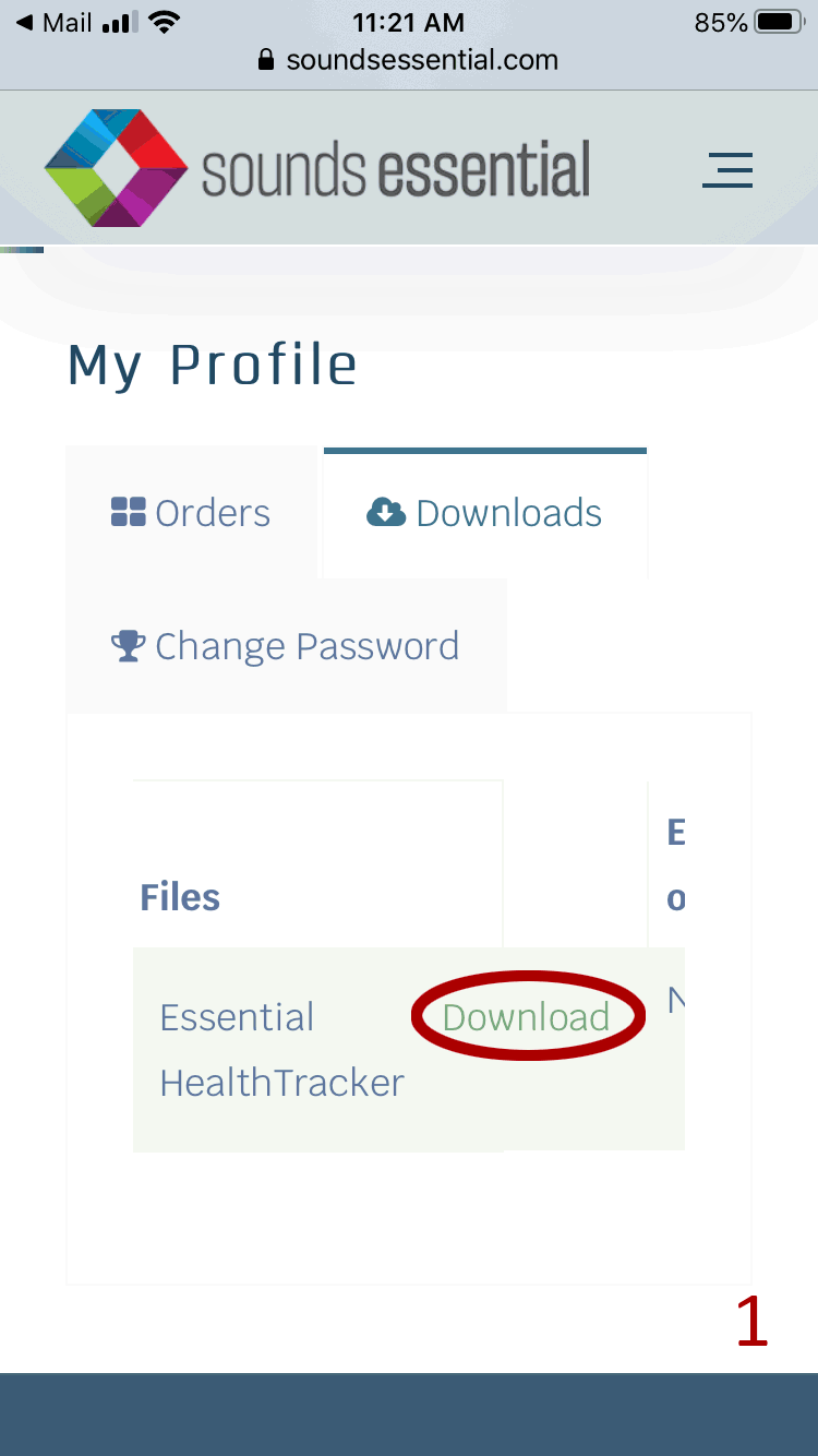 HealthTracker Install