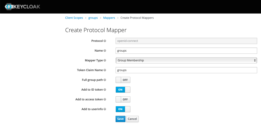 fm keycloak scopes mapper