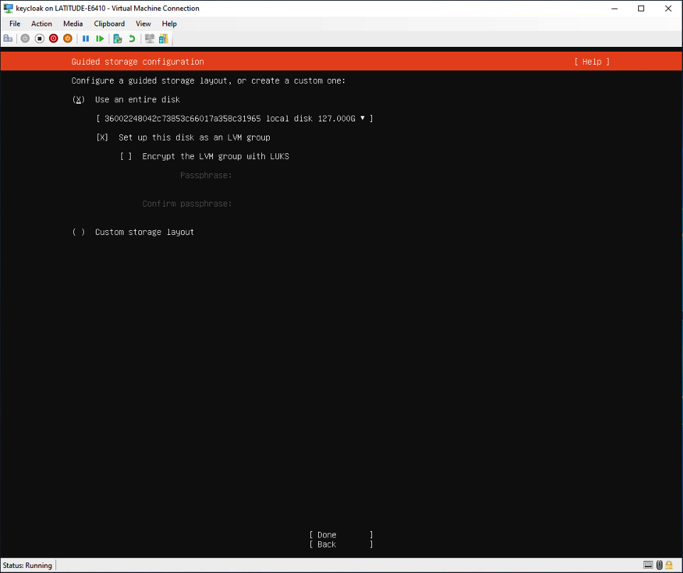 fm keycloak ubuntu storage