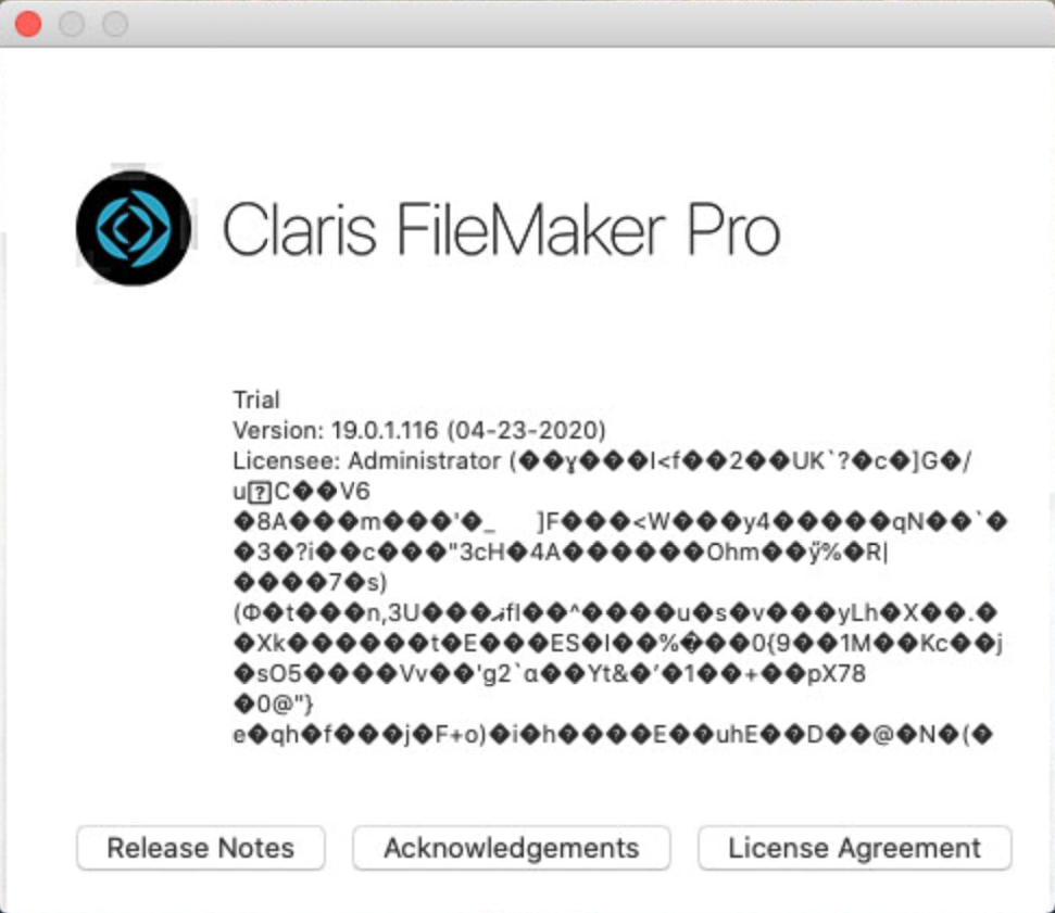 fm about filemaker pro